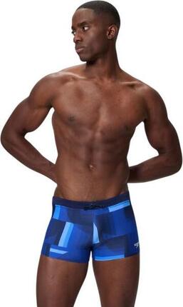 Boxer de bain - natation - hommes - valmilton aqua - bleu foncé