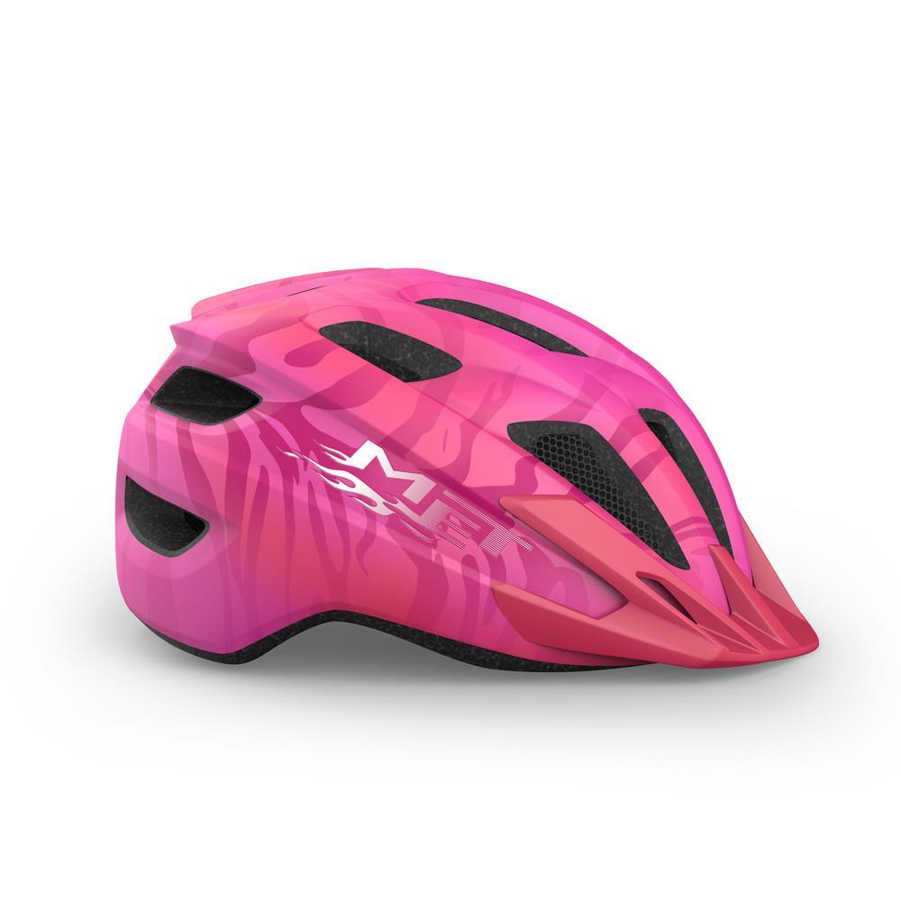 Met Crackerjack Fietshelm Roze 3/7
