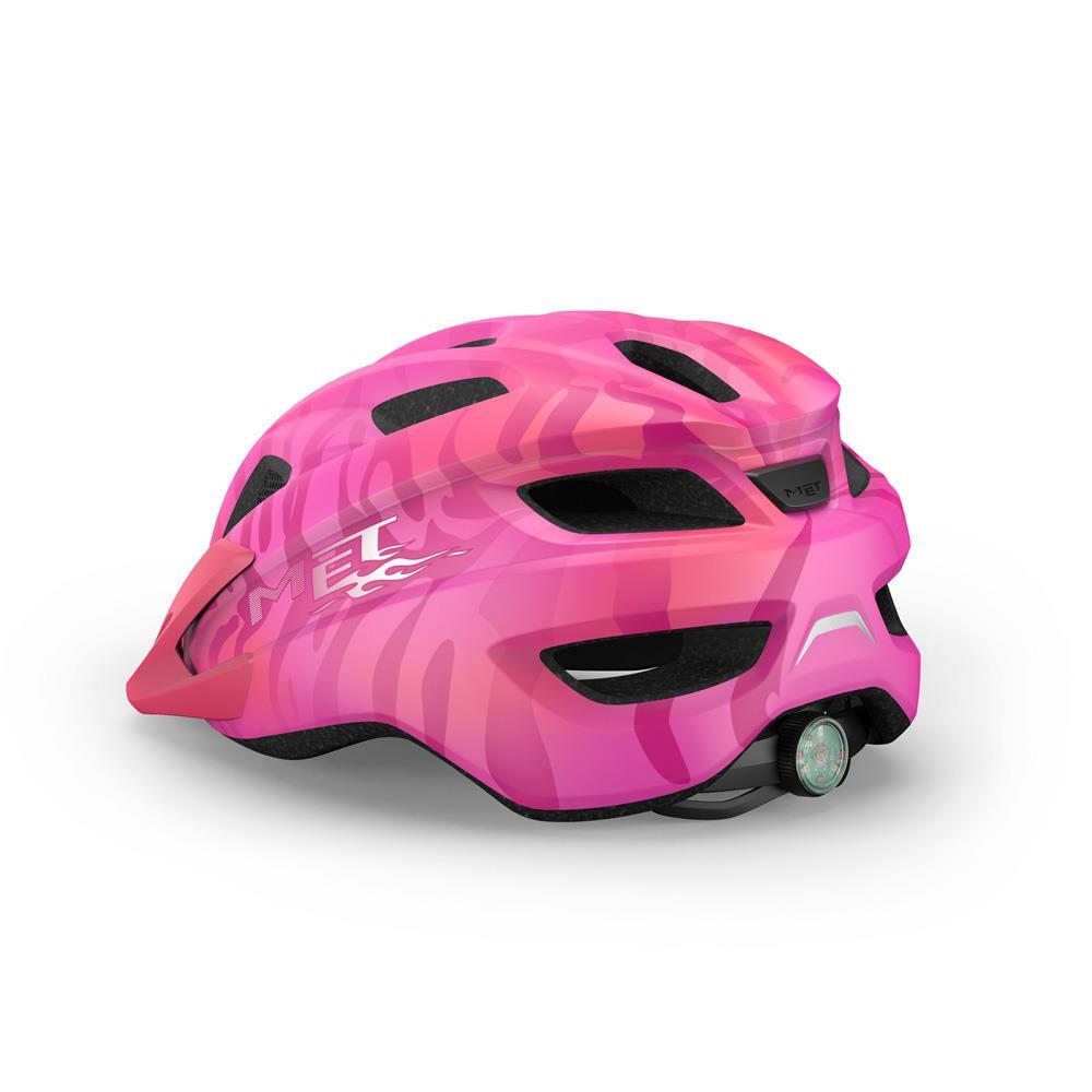 Met Crackerjack Fietshelm Roze 2/7