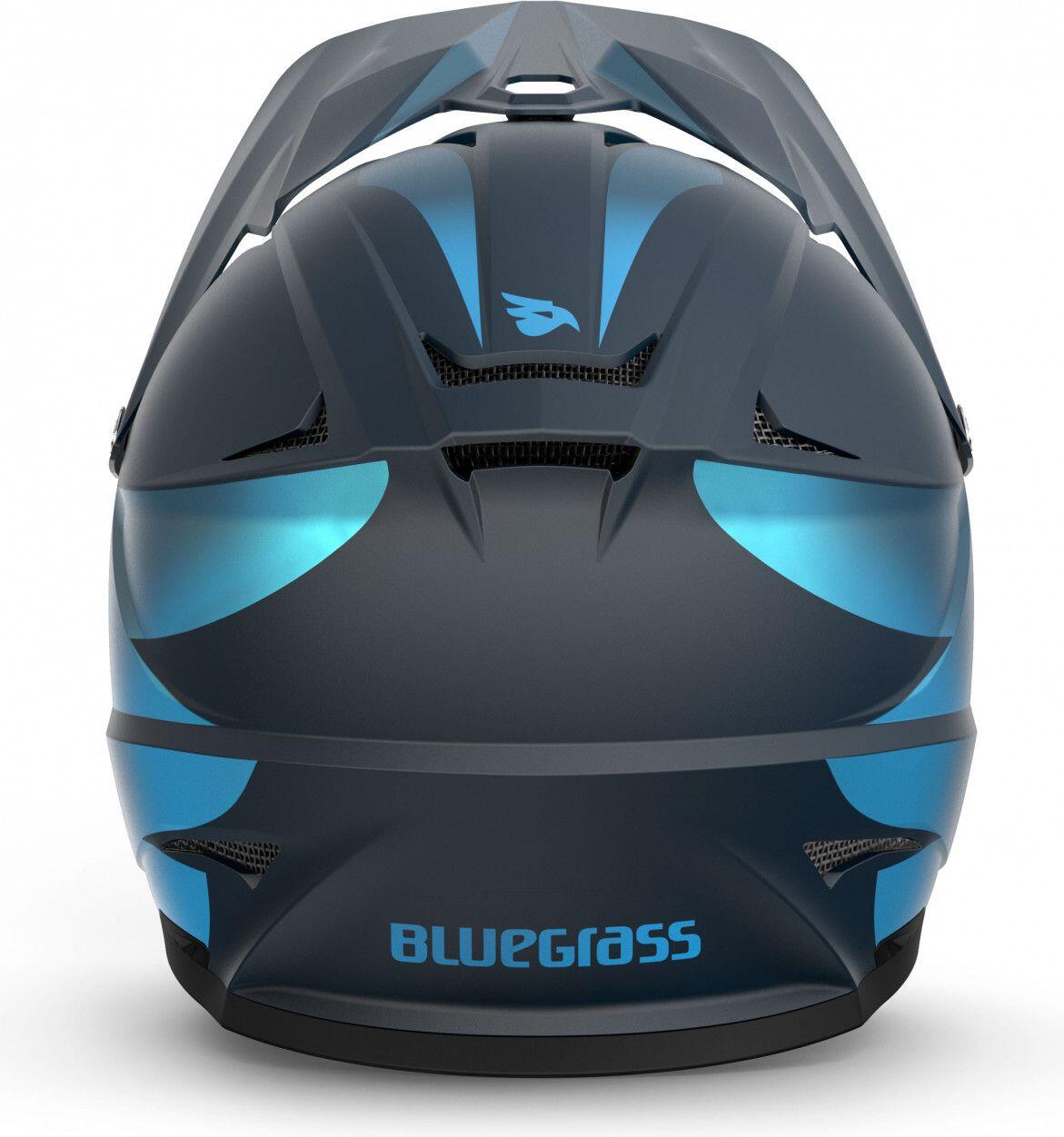 Casque Intégral Bluegrass Intox Bleu Mat 2023 2/4