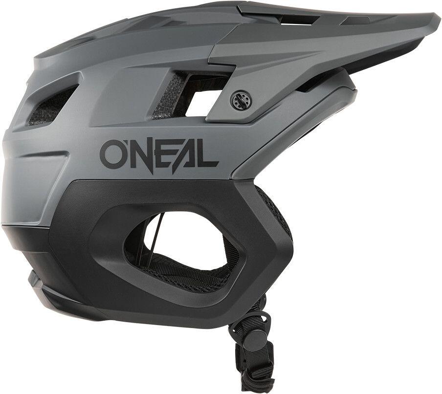 Casque O'Neal Trapper Solid Gris Noir 5/5