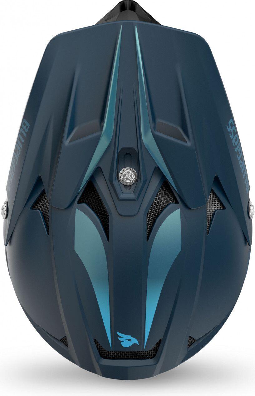Casque Intégral Bluegrass Intox Bleu Mat 2023 4/4