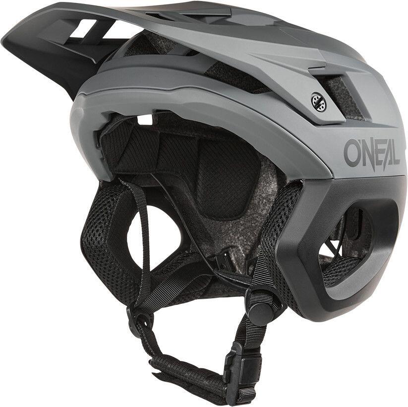 Casque O'Neal Trapper Solid Gris Noir 4/5
