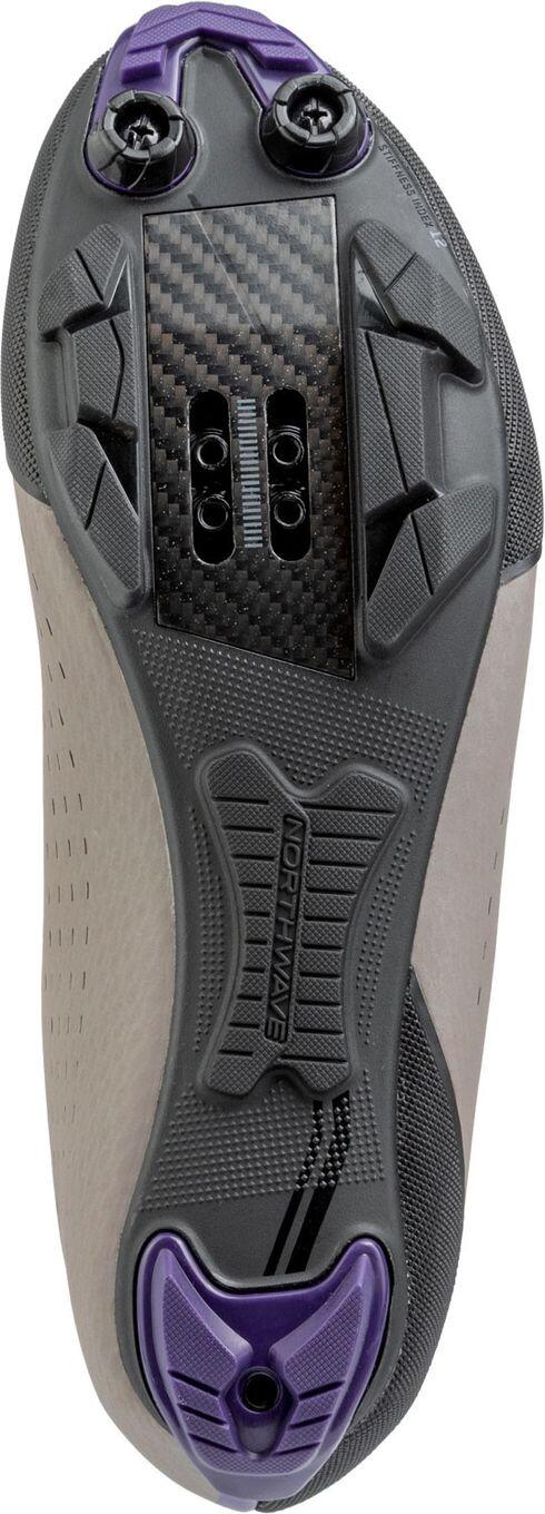 Sapatos de ciclismo de montanha Northwave Rebel 3 Bege Violeta 3/4