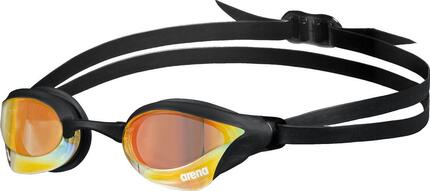 Lunettes de Natation ARENA Cobra Core Swipe Mirror Noir Or