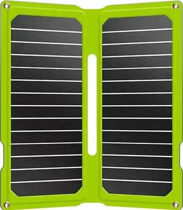 Chargeur Solaire Portable Powertec PTFlap16 Dual USB Vert
