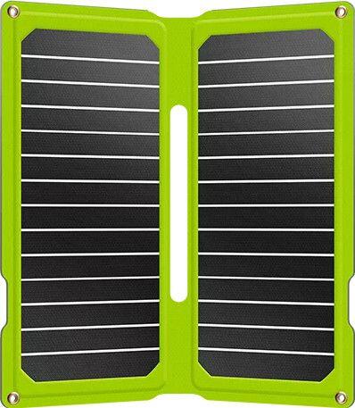 Chargeur Solaire Portable Powertec PTFlap16 Dual USB Vert