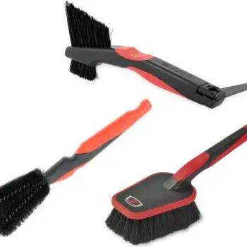 Set of 3 Zefal ZB Clean / Wash / Twist Brushes