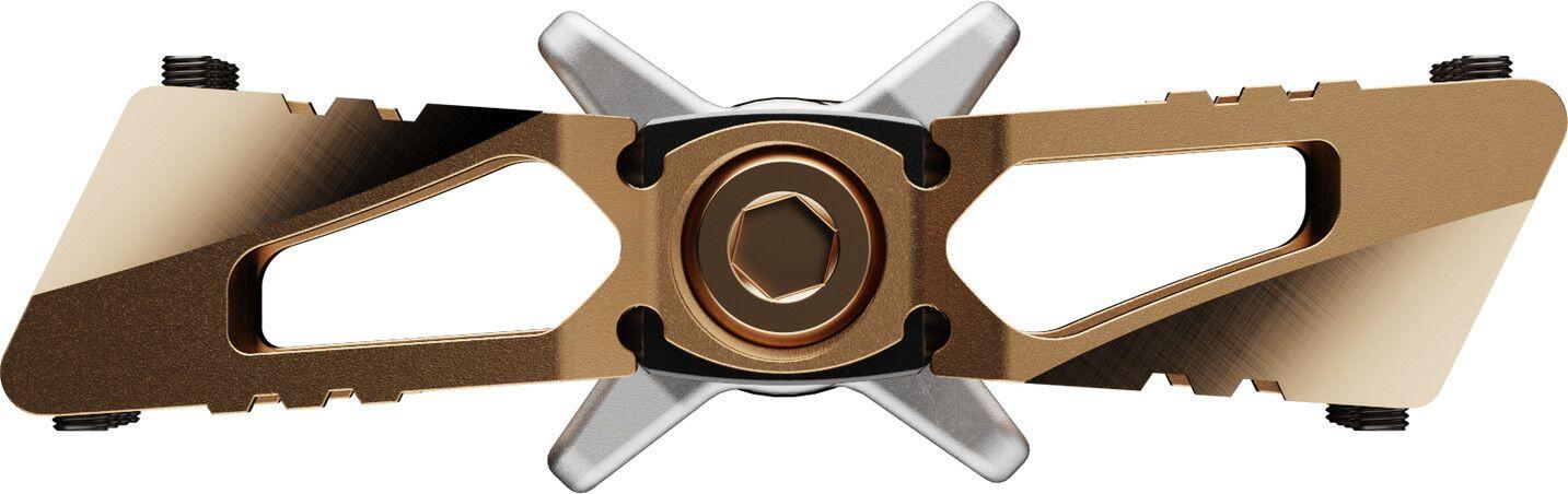 Paar Crankbrothers Mallet DH Loic Bruni Signature Edition Bronzen pedalen 3/5