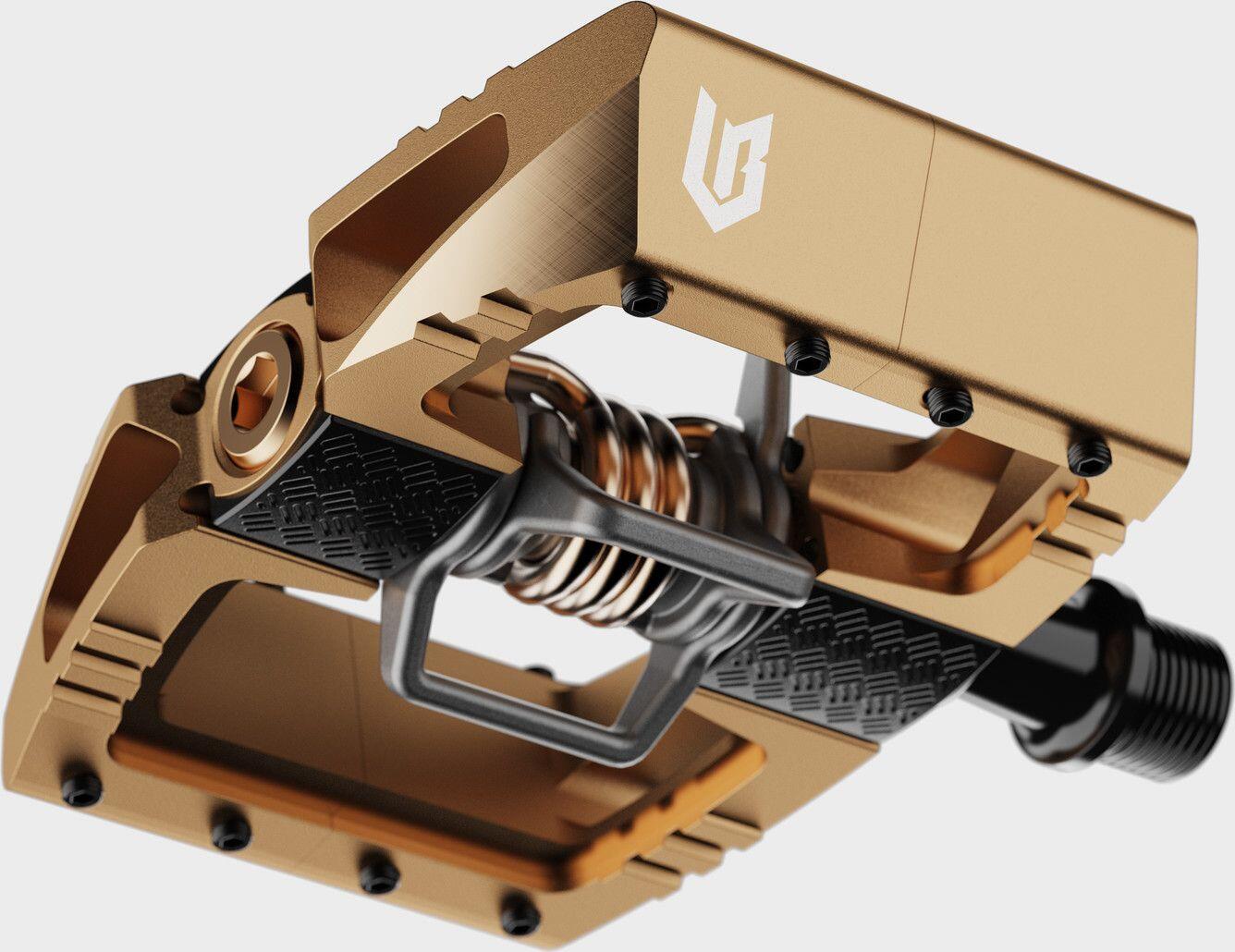 Paar Crankbrothers Mallet DH Loic Bruni Signature Edition Bronzen pedalen 5/5