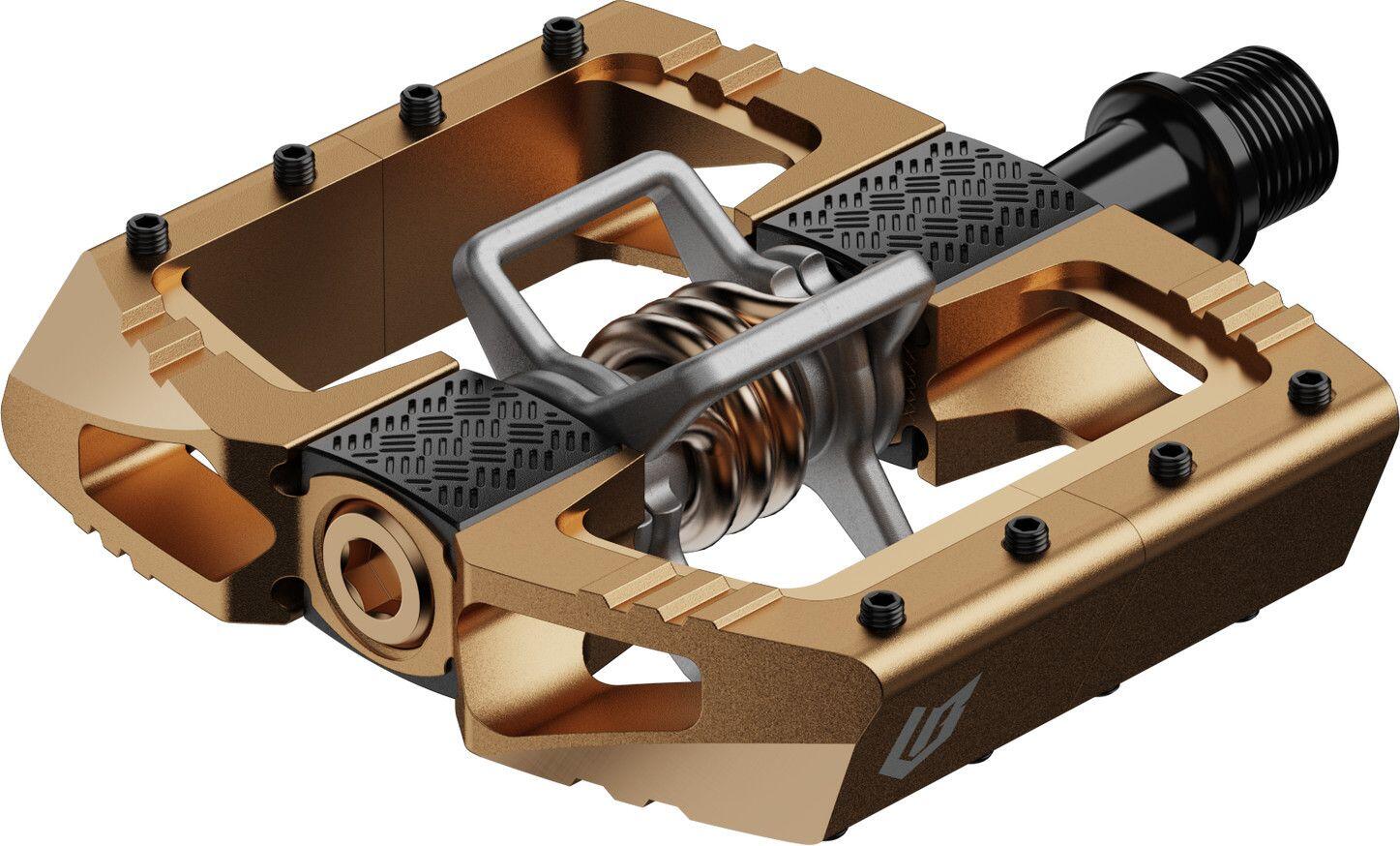 Paar Crankbrothers Mallet DH Loic Bruni Signature Edition Bronzen pedalen 4/5