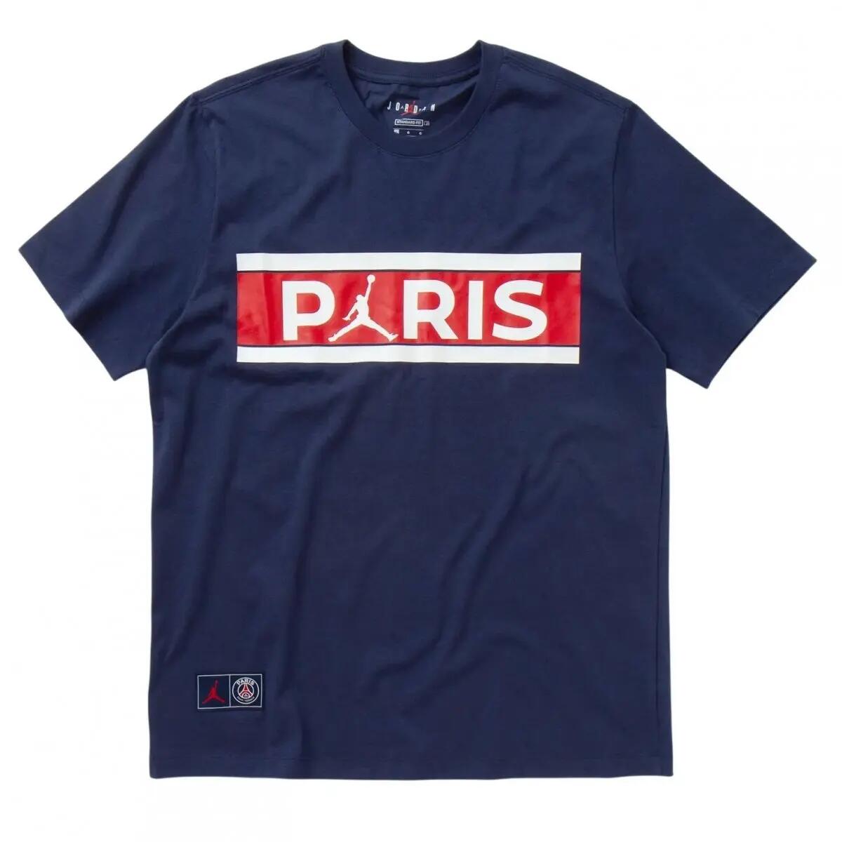 Hemden universeel voor heren Nike X Paris Saintgermain Psg Wordmark 5/5