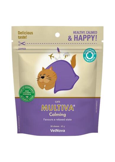Complément alimentaire pour chat pour favoriser la détente