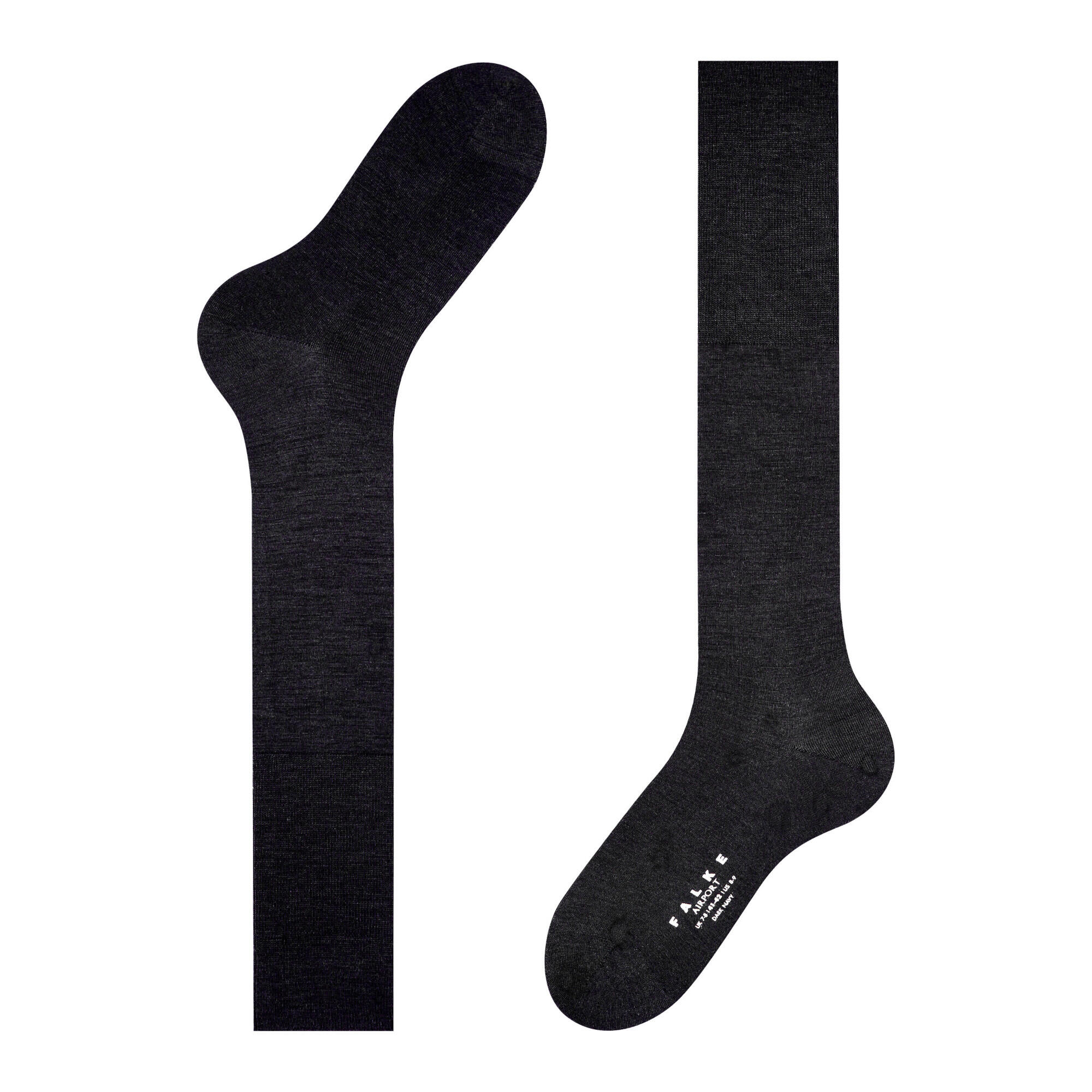 1 Paar Falke Herren Socken 15435 Airport KH Classic Kniestrümpfe 5/6