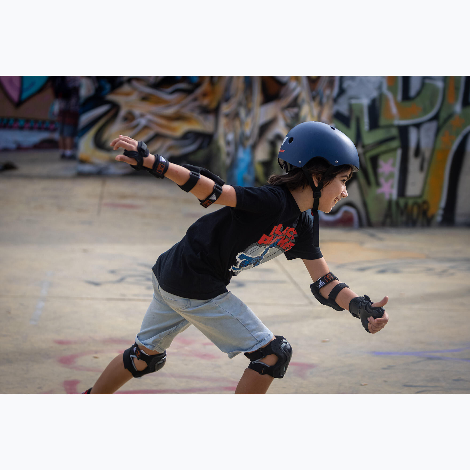 Zestaw dziecięce łyżworolki z regulacją rozmiaru Rollerblade Fury Combo 7/7