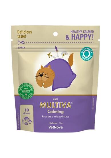 Complément alimentaire pour chat pour favoriser la détente