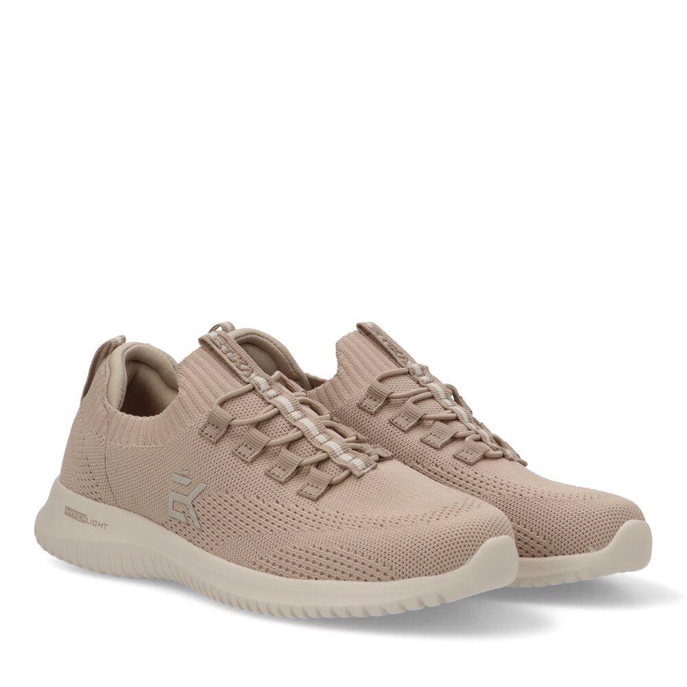 Deportivas Running Mujer Suela Plana - Modelo 50017 Nude 2/6