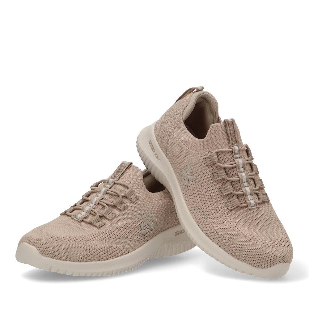 Deportivas Running Mujer Suela Plana - Modelo 50017 Nude 5/6