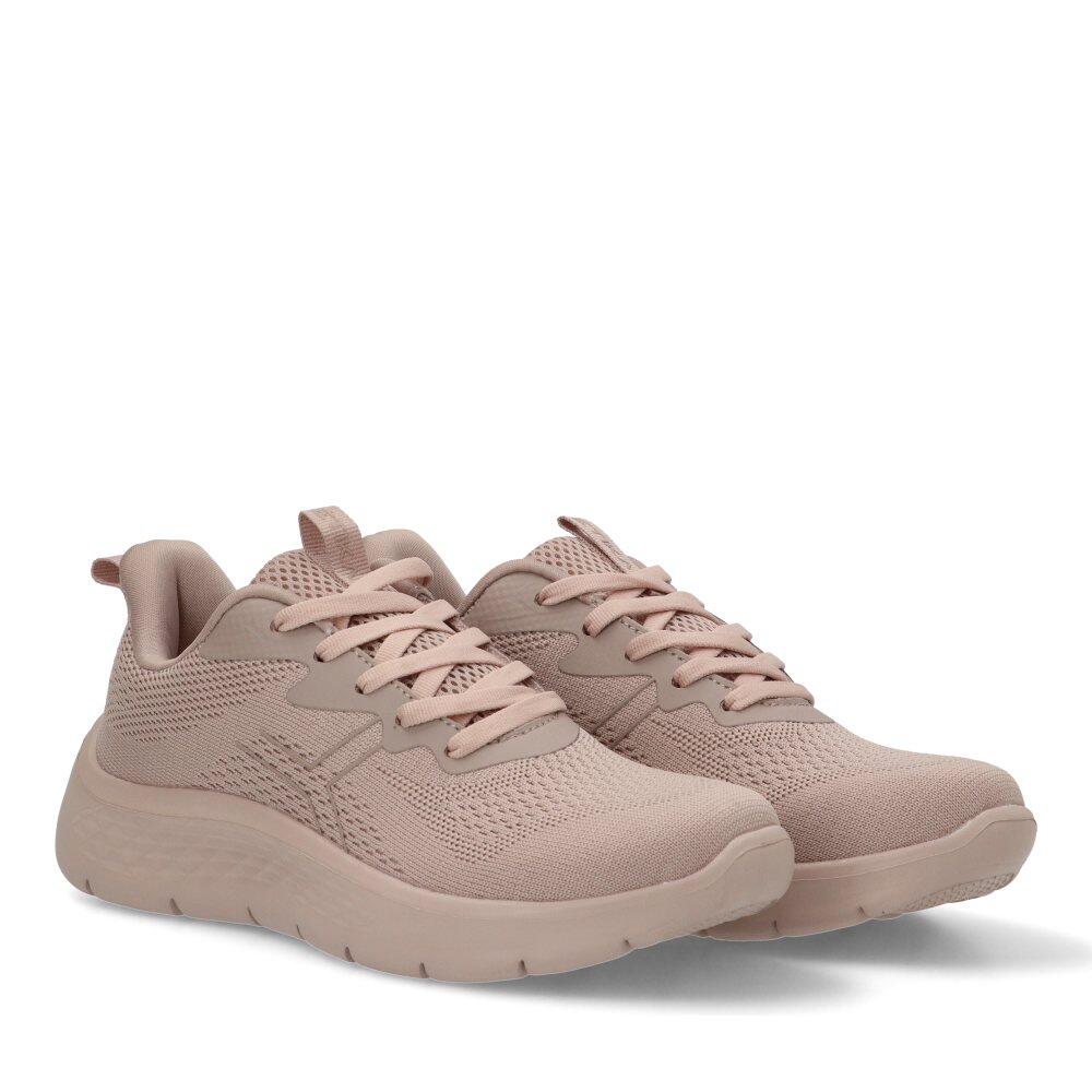 Deportivas Running Mujer Suela Plana - Modelo 50015 Nude 2/6