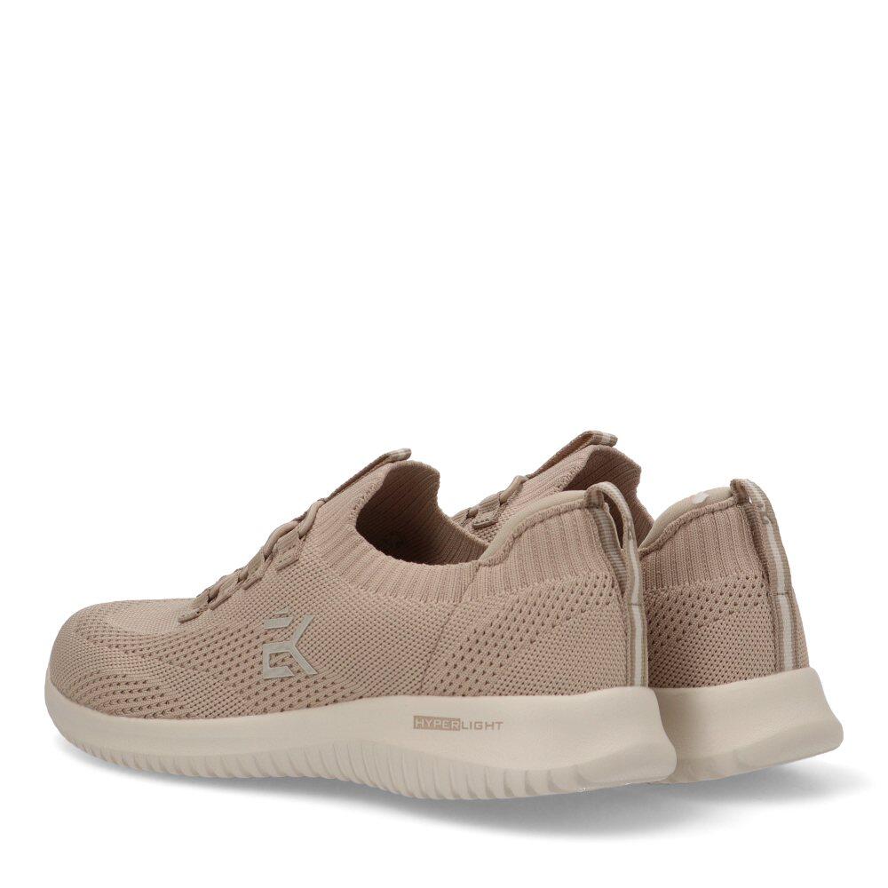 Deportivas Running Mujer Suela Plana - Modelo 50017 Nude 4/6