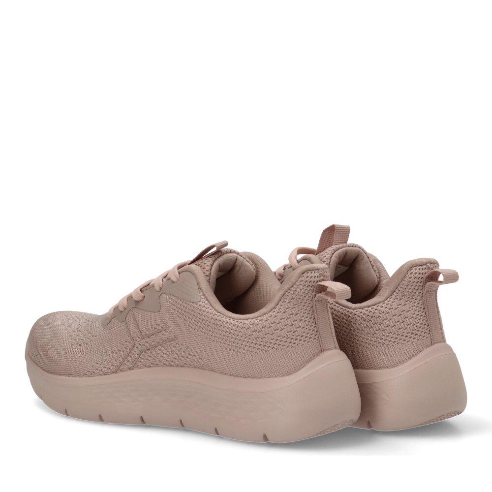 Deportivas Running Mujer Suela Plana - Modelo 50015 Nude 4/6