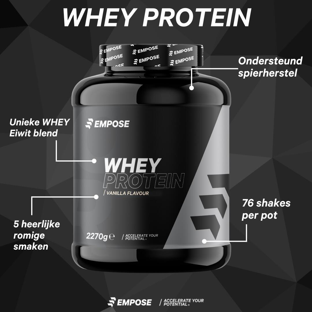 Whey Protein - Eiwit Poeder - Banaan - 2270 gram 2/3