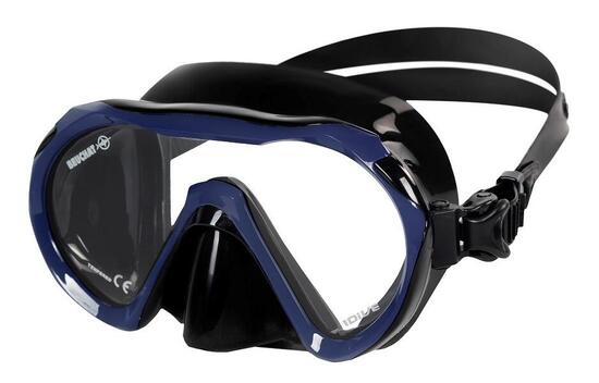 Masque de plongée junior 1Dive silicone clair bleu profond Beuchat