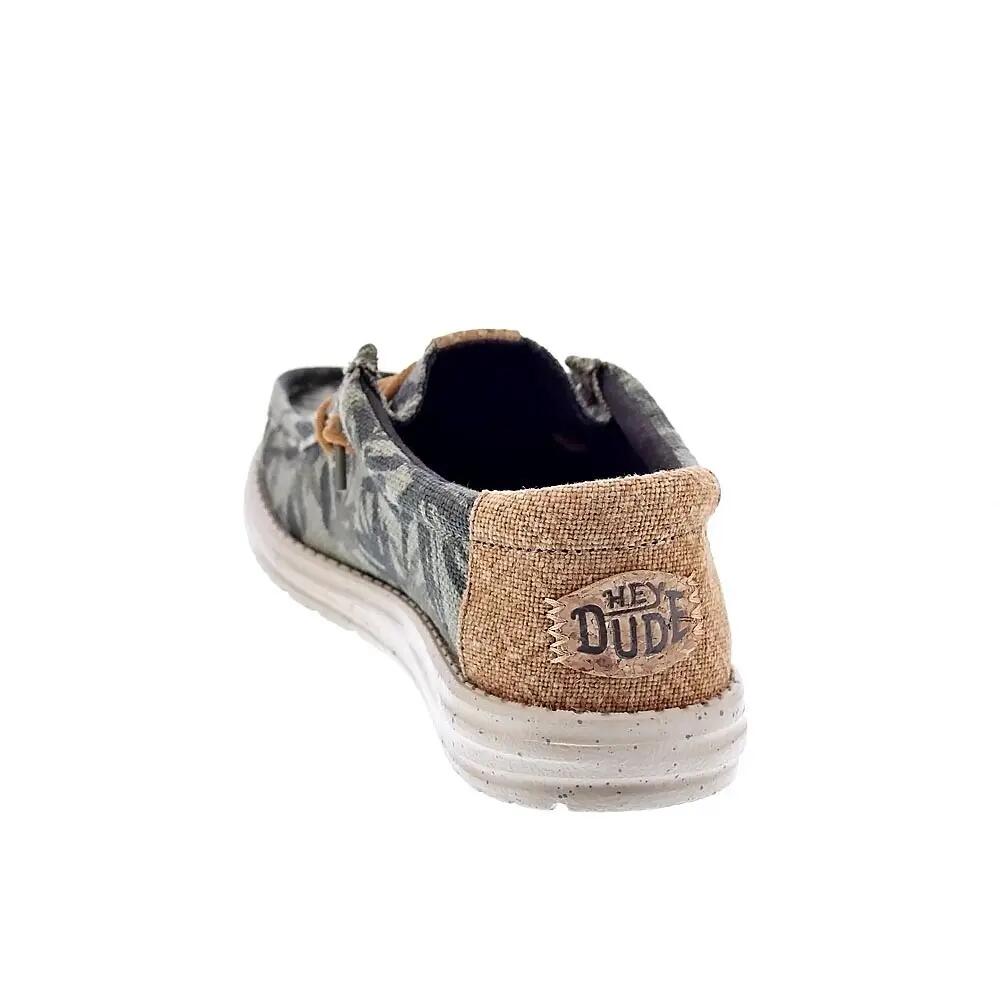 Mocasines HEY DUDE  Wally Palm Marrón  Hombre 3/5