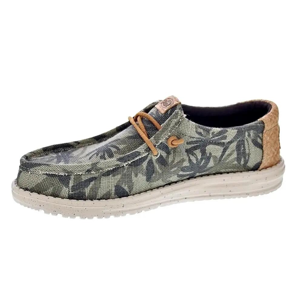 Mocasines HEY DUDE  Wally Palm Marrón  Hombre 2/5