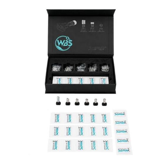 Kit equilibratura ruote bici fondo cerchio forato 2 ruote XR-ONE WBS n°1