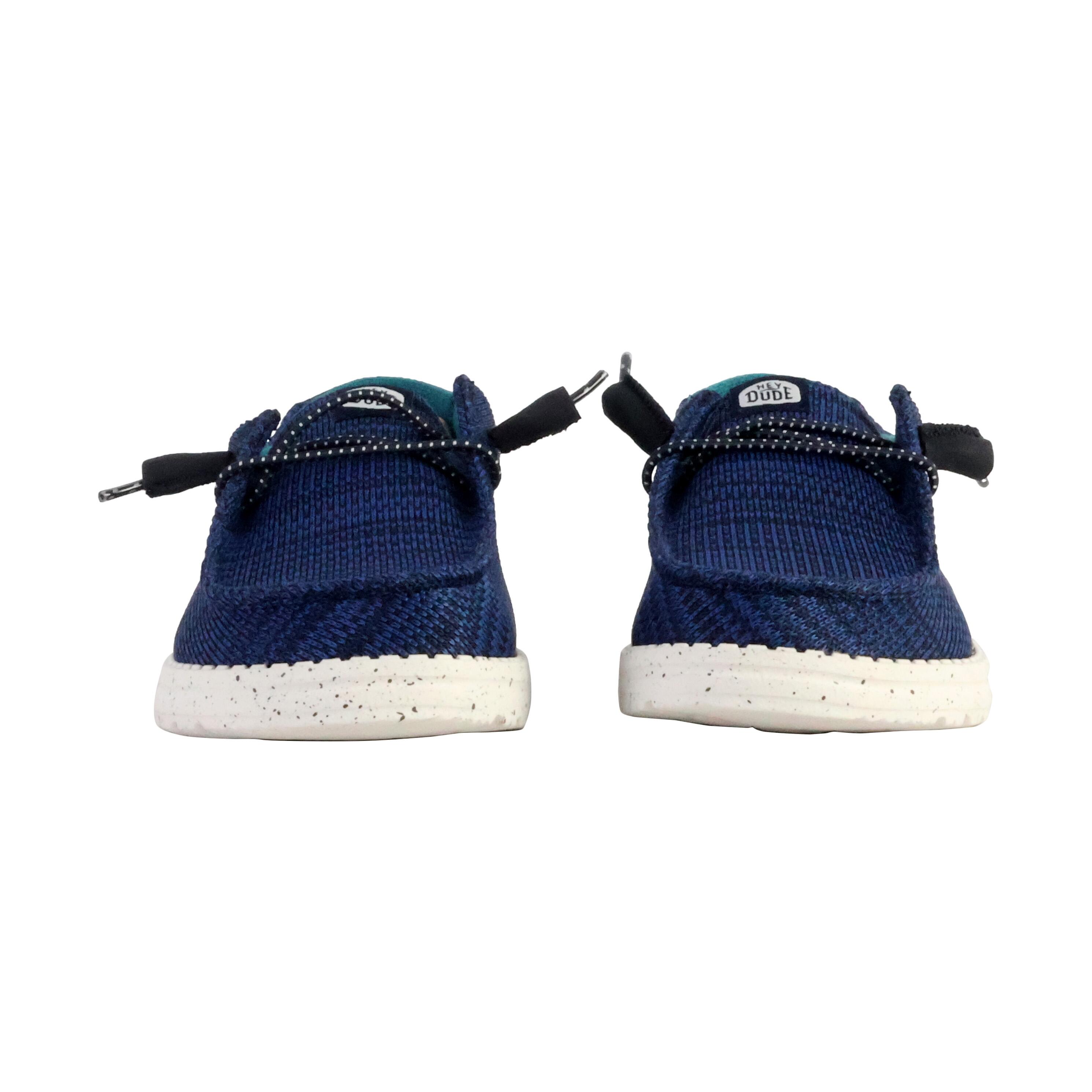 HEY DUDE Wendy Sport Mesh - Navy/White 5/7