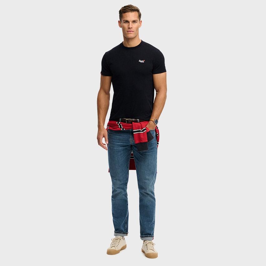 T-Shirt Uomo Superdry Essential Nero - Taglia M 5/6