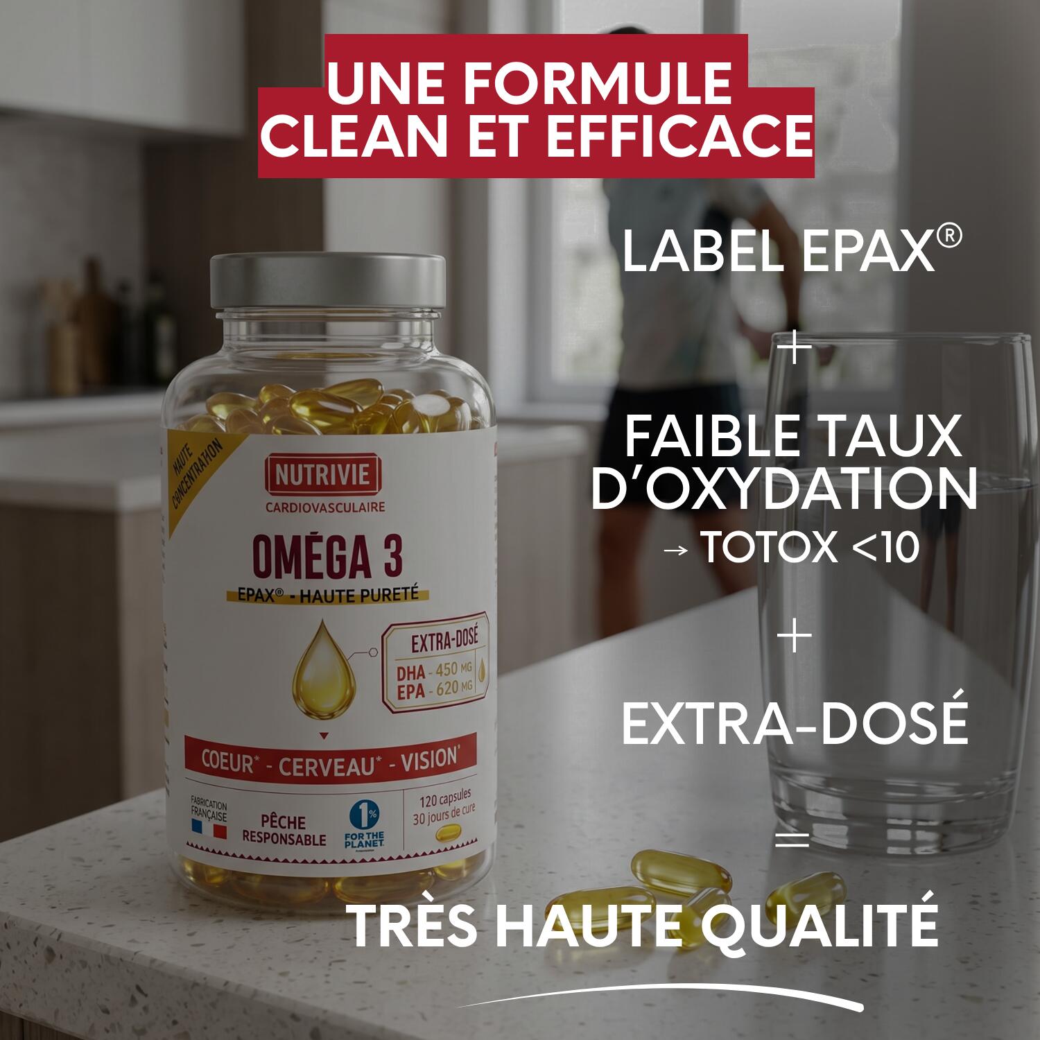 Oméga 3 – EPAX - 1mois - Récupération Musculaire et Santé Cardiovasculaire 3/5