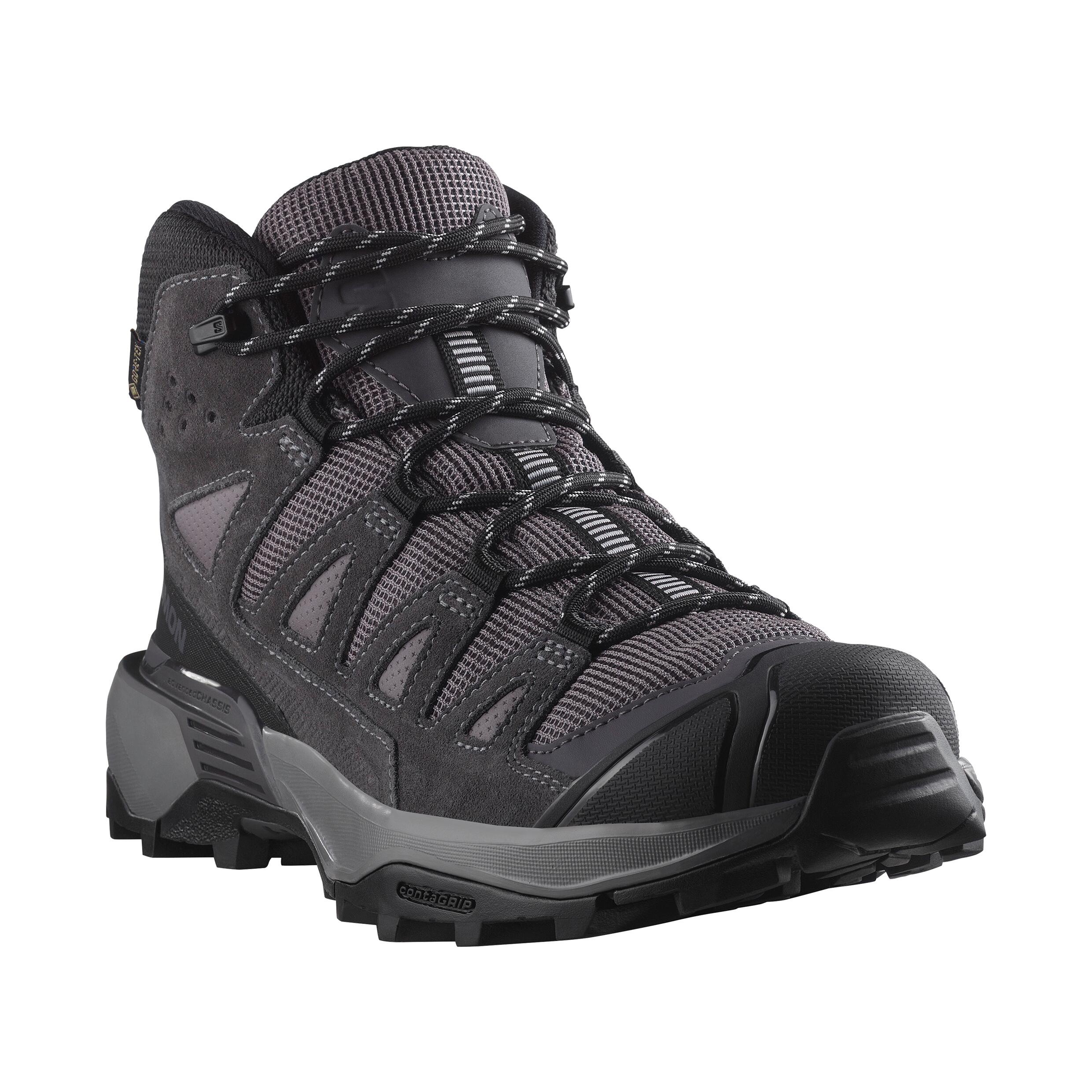 Damen, Wandern & Trekking: Schuhe, X ULTRA 360 LEATHER MID GORE-TEX,  Grau 5/5