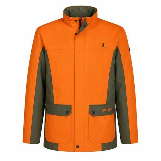 Veste Renfort à capuche imperméable polyester orange S à 4XL