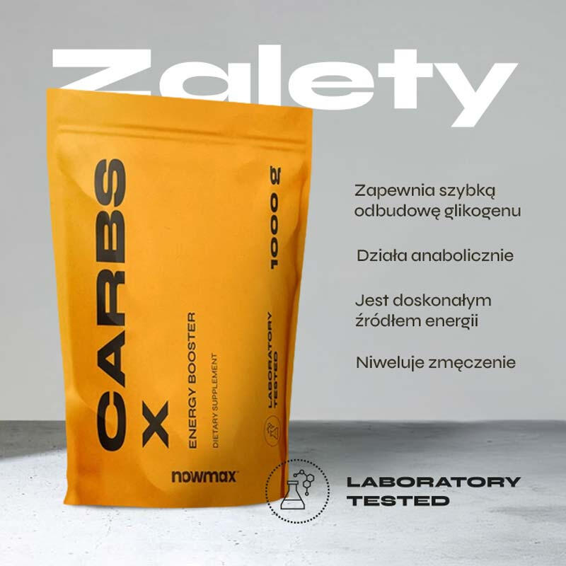 ECOMAX Carbs X Energy Booster 1000 g 3/3