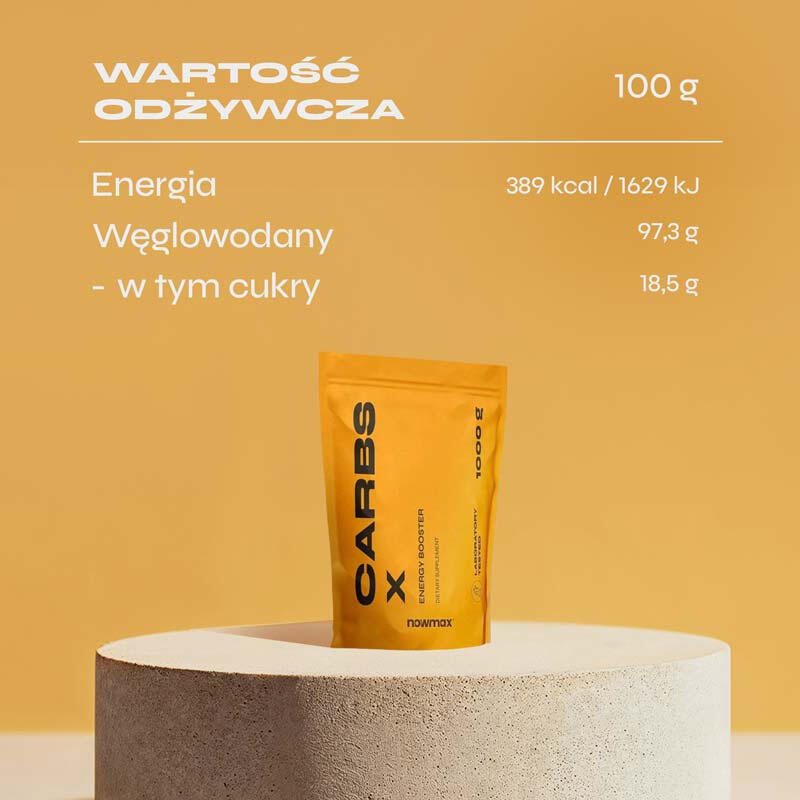 ECOMAX Carbs X Energy Booster 1000 g 2/3