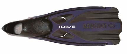 Palmes chaussantes 1Dive bleu profond taille 36/37 Beuchat