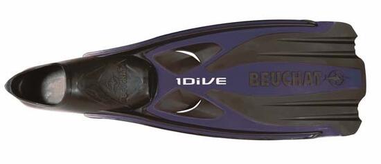 Palmes chaussantes Beuchat 1Dive bleu profond 38/39