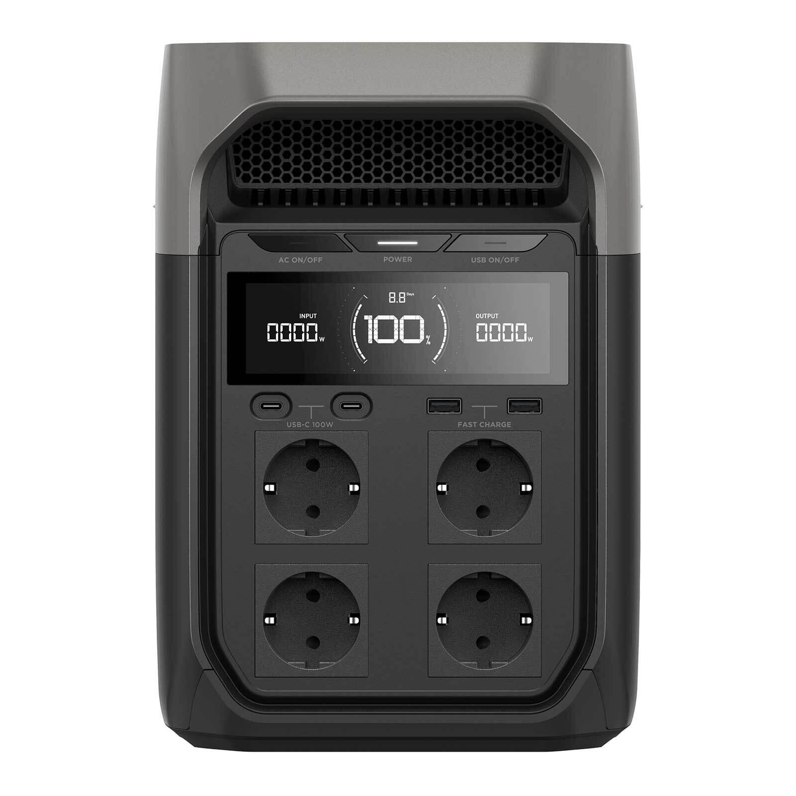 Gerador eléctrico portátil EcoFlow DELTA 3 4/6