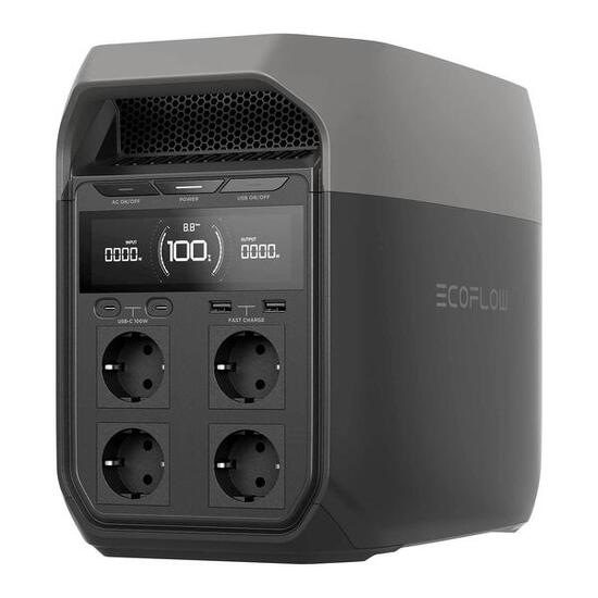 Batterie nomade Station de charge Delta 3 - Ecoflow