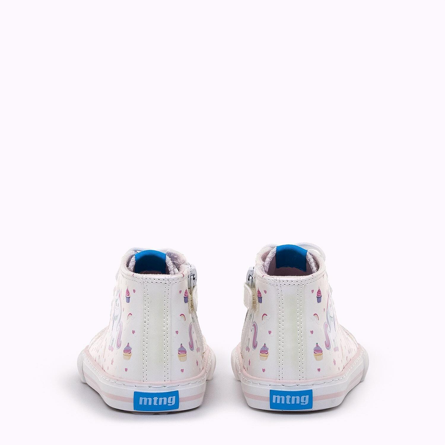 Sneakers barefoot filles MTNG KIDS Respect emi blanc 5/7
