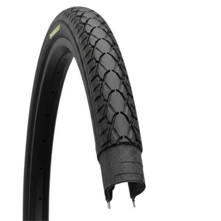 1 Pneu 28x1 1/2(40-635), Pneu Vélo 28 x 1/2 Noir Trekking EV