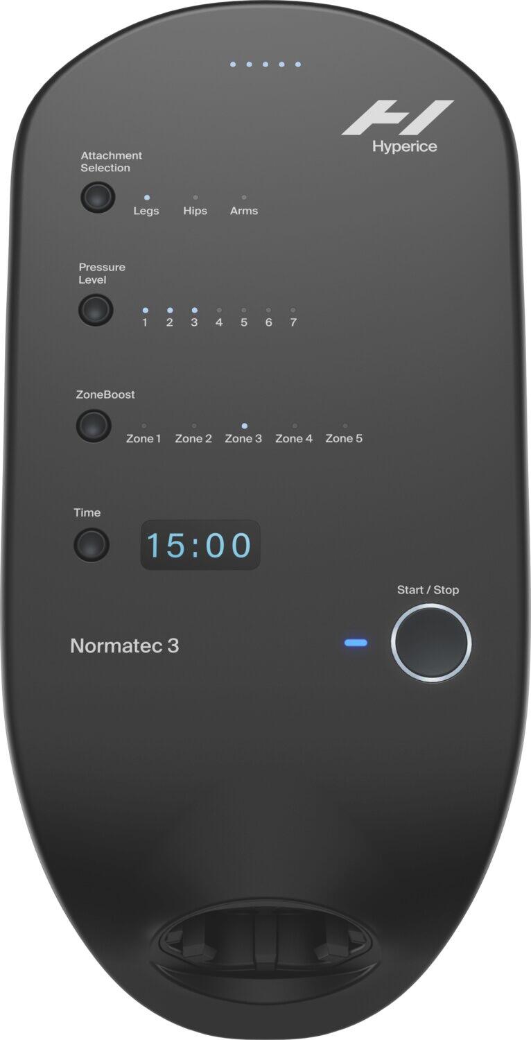 Normatec 3" Pressotherapy Hüftmanschetten Hyperice (Satz von 2) 3/5