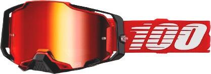 Masque 100% Armega Red/Verre Mirror Red
