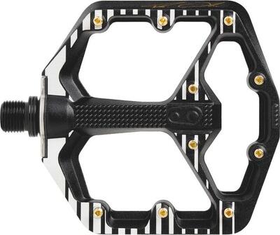 Crankbrothers stamp 7 vlakke pedalen fabio wibmer zwart