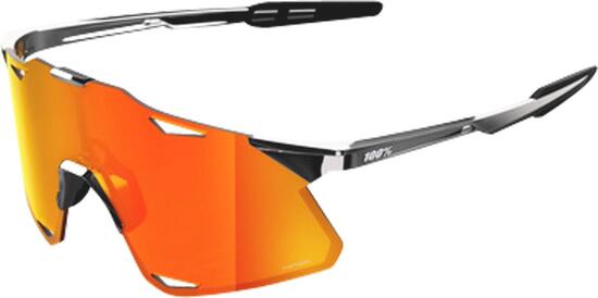Lunettes Hypercraft - Black Chrome - HiPER Red Mirror Lens