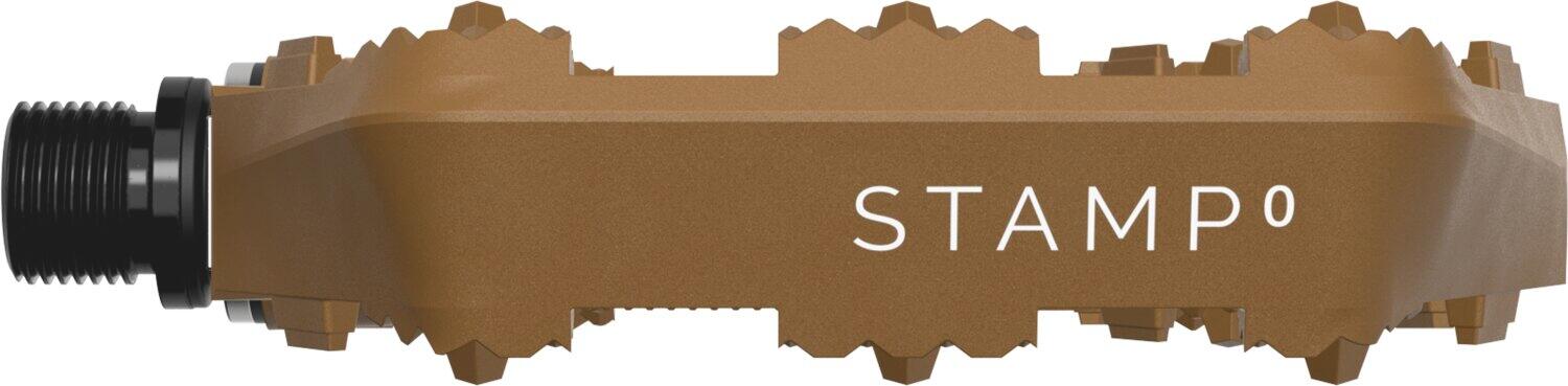 Pedal Stamp 0 small braun 3/4