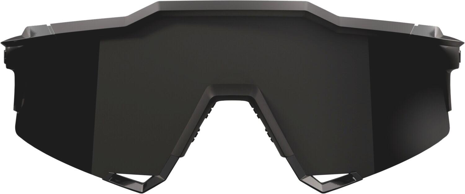 Glasses Speedcraft Matte Black Gloss Black - Black Mirror Lens 2/4