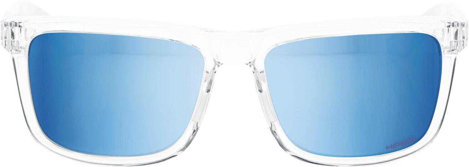 Brille Blake Polished Crystal Haze-HiPER Blue Multilayer Mirror Lens 2/3